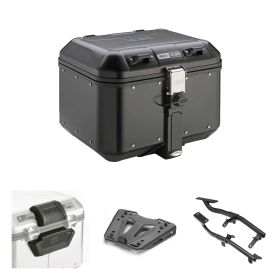 Kit bauletto GIVI DLM46 DOLOMITI nero per HONDA CRF1000L Africa Twin