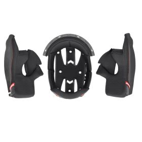 ACERBIS Schwarze Helmfutter für TARMAK-X Helm Größe XXL