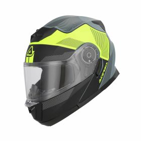 Casco modulare ACERBIS Serel 22-06 nero/giallo fluo