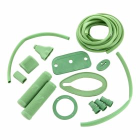 ACMA RAL 6021 Lichtgrün Gummikit 12 Teile für vielseitige Anwendungen