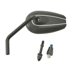 DAYTONA left handlebar mirror approved black aluminum 89725