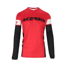 ACERBIS Off Road Trikot Polyester MX j-track inc 2.0 Rot/Schwarz