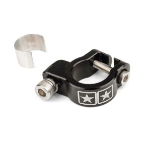STAGE6 CNC Aluminum Exhaust Clamp Black