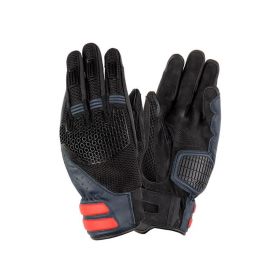 T.UR g-two Sommerhandschuhe blau schwarz zertifiziert mit Knöchelschutz