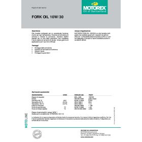 MOTOREX Fork Oil 10W/30 1 l