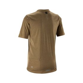 LEATT Gravity 3.0 Enduro Damen Technisches MTB-Shirt Atmungsaktiv Braun