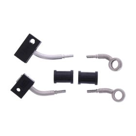 Kit de ligne de frein JMP 2 acier HBF-4756-H argent pour Kawasaki ZX-10R 1000
