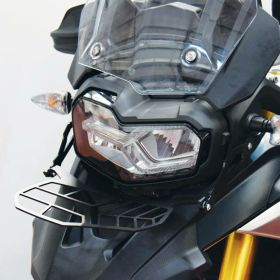 Protezione faro ISOTTA nero con griglia per BMW f 850 gs