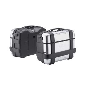GIVI TREKKER Side Luggage Kit Black/Grey 33L for MORINI X-CAPE