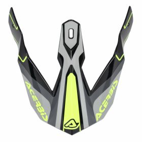 Visière ACERBIS Noir/Jaune Fluo pour casque LINEAR