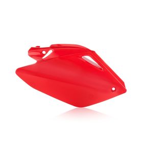 Portanumero laterale ACERBIS rosso per HONDA CRF 250 R