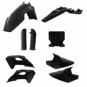 Kit carene 9 pezzi ACERBIS nero per HUSQVARNA TC 65