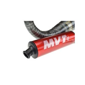 Marmitta completa MVT silenziatore rosso per Mbk 51