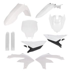 Kit carene 10 pezzi ACERBIS bianco/nero per YAMAHA YZ F 450