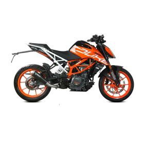 MIVV X-m1 Black Slip-on Exhaust approved for KTM 390 Duke 2017-2020