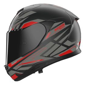Nolan X-904 Casque Intégral UC ROMBO 348 Anthracite Rouge