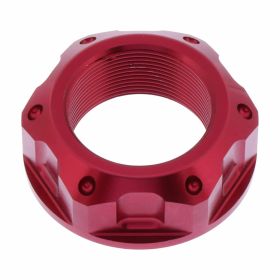 JMP M25X1 Gabelsteuermutter LTYOKEO20R rotes Aluminium