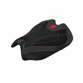 Rivestimento copri sella Argenta Velvet specifico BL con logo per DUCATI panigale v4