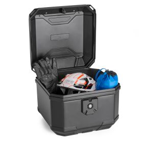 Givi Monolock B38 Bernina Black Top Case 38 Liters with Plate