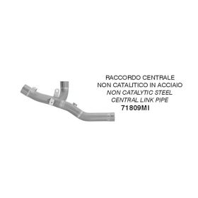 ARROW stainless steel racing connector for Ducati Multistrada V2/V2S