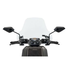 Pare-brise transparent ISOTTA 520x430mm pour NIU nqix