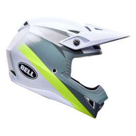 Casque motocross BELL Mx-10 Mips Aviator blanc vert