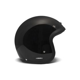 Casco Jet Cafe Racer DMD RETRO Nero Lucido