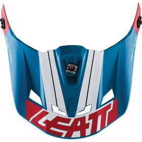 Frontino casco MTB LEATT rosso fuel per casco DBX 5.0 taglia XS