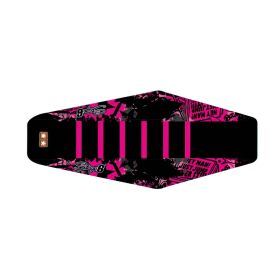 Coprisella Full Covering Stage6 rosa/nero per Sherco Sm-R 50