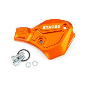 Coperchio pompa olio STAGE6 alu arancio AM6