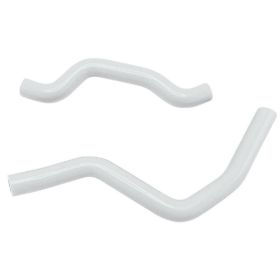 T4TUNE weiße Silikon-Kühlerwasserleitungen für Fantic/HM/Vent