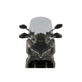 Pare-brise Urban ISOTTA Light Smoke 675x500mm accessoires inclus pour SYM adx