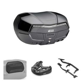 Kit bauletto GIVI V58 MAXIA 5 TECH nero per SUZUKI GSF/GSX 650/1200/1250 Bandit