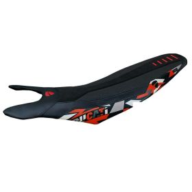 Couvre-siège Cairoli special Velvet Ultragrip Comfort SE et logo pour DUCATI