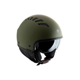 Casco Demi-jet TUCANO URBANO EL'FRESH Verde opaco Airborne