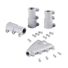 Kit de grommet SIP gris RAL 7035 avec étiquette SIP pour Vespa 125 V1-15