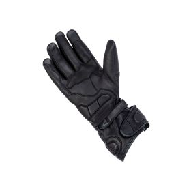 REBELHORN HIKE II Men's Leather Motorcycle Gloves Black