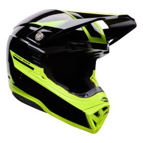 Casque motocross BELL Moto-10 Mips Fade noir jaune