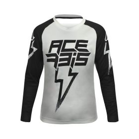 Maglia ACERBIS Off Road poliestere j-kid blizzard grigia/nera