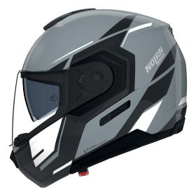 Casque modulable NOLAN N90-3 Sincrono 352 gris noir