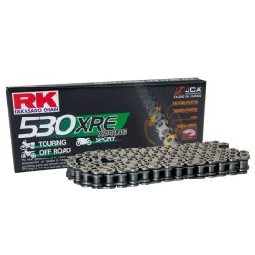 Kit trasmissione RK catena XRE aperta 110 maglie 530 corona 43 z pignone silenziato 17 z