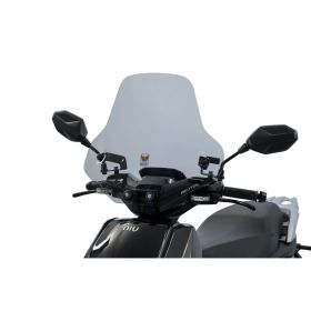 Pare-brise léger fumé ISOTTA 550x430mm pour NIU fqi 500