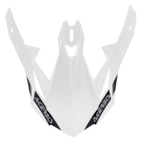 Visière ACERBIS noire/blanche pour casque X-TRACK 22-06