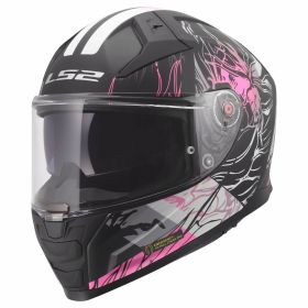 Casque intégral LS2 FF811 VECTOR II DARFLO noir rose