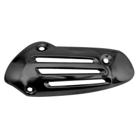 T4TUNE schwarzer Auspuff-Hitzeschutz für Vespa Primavera/Sprint E4/E5