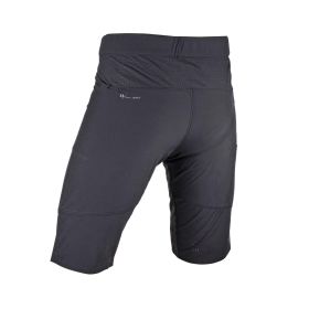 Pantaloncini MTB LEATT corti Trail 3.0 nero elasticizzati 4 direzioni YKK