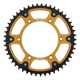 CORONA SUPERSPROX STEALTH RST NERO ORO 808 PASSO 520 - Z 49 DENTI GOLD