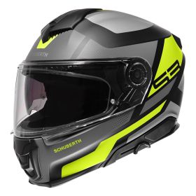 Casque intégral SCHUBERTH S3 Daytona Noir Gris Jaune