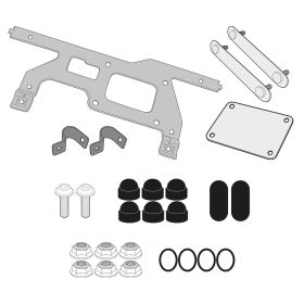 Kit fissaggio toolbox GIVI TL5108PLOSKIT su telai valigie laterali