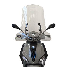 Parabrezza FABBRI Exclusive trasparente 700x580mm per PIAGGIO liberty s 50-125-150 2025